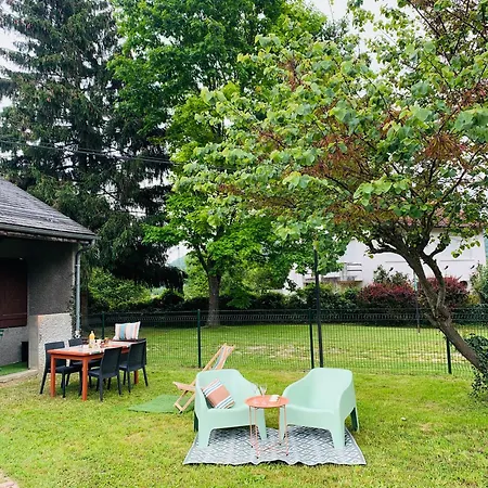 La Unique - Le Jardin Sur Les Pyrenees- Vue Panoramique Montagne -jardin Cloture Prive De 100m2-parking-linge De Lit Et Serviettes Compris- Daire