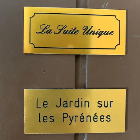 Lägenhet La Unique - Le Jardin Sur Les Pyrenees- Vue Panoramique Montagne -jardin Cloture Prive De 100m2-parking-linge De Lit Et Serviettes Compris- *